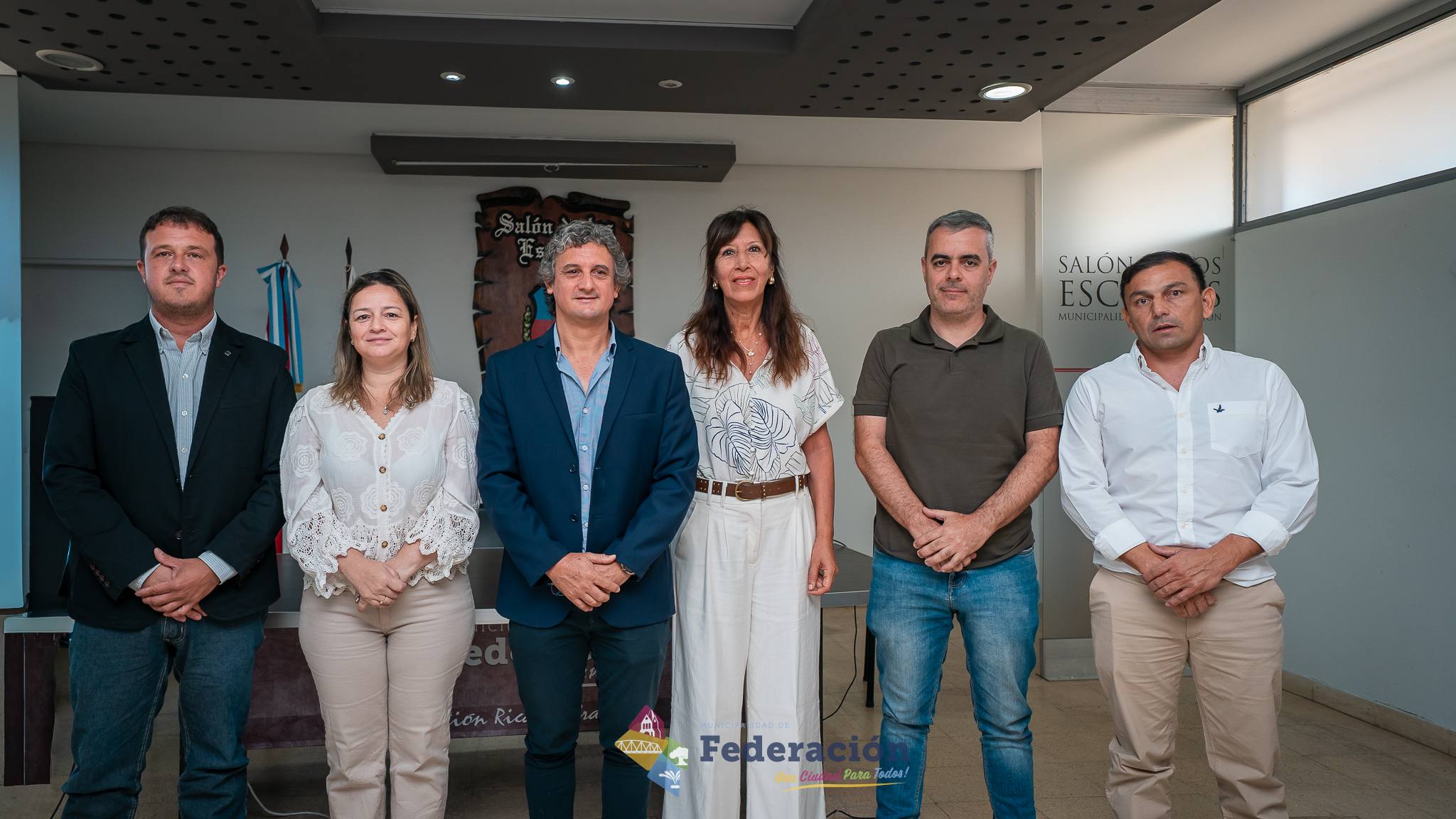 Bravo presentó nuevos funcionarios en Federación y remarcó la importancia del compromiso con la comunidad