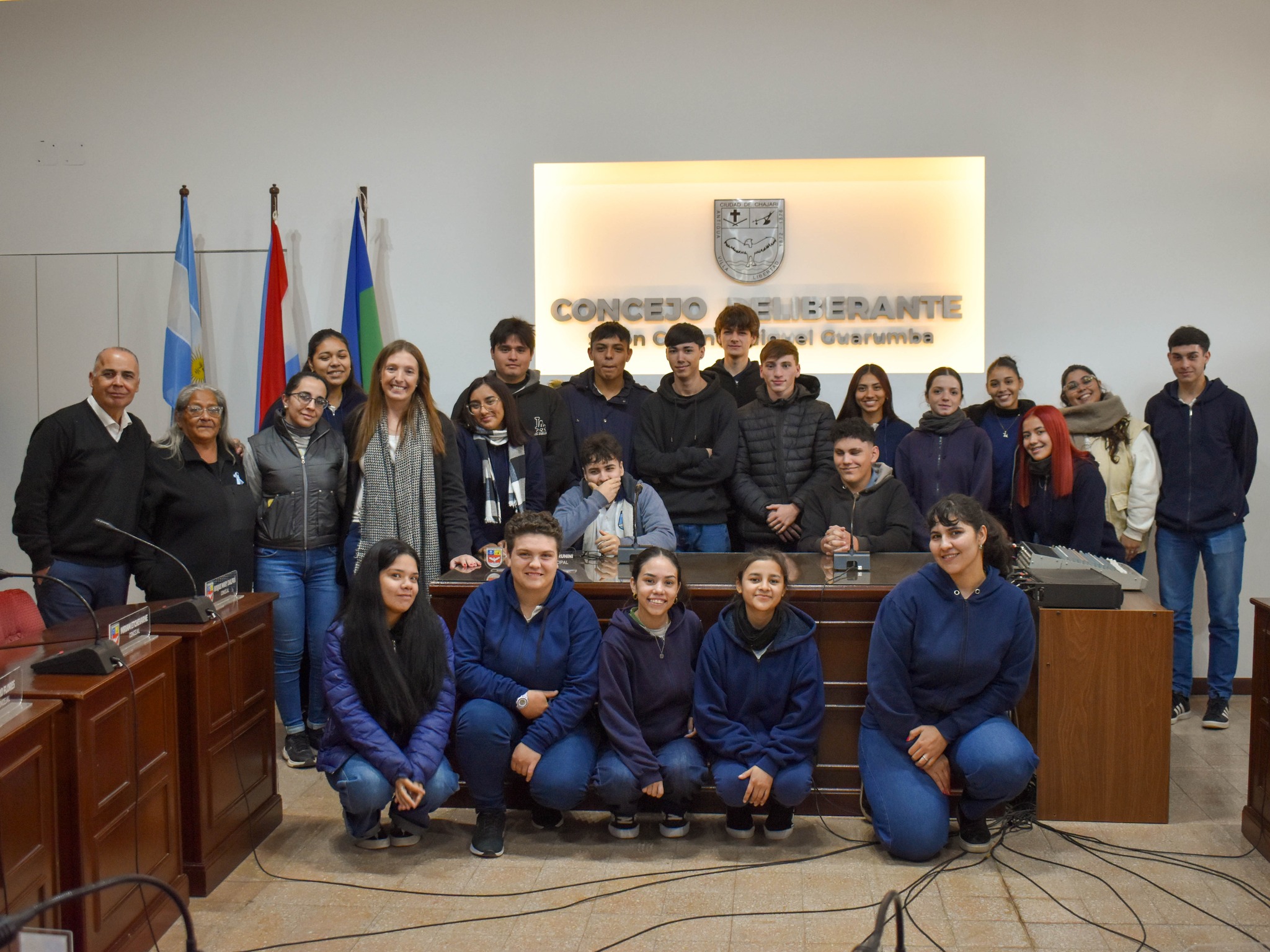 La escuela Tuparaí visitó el HCD en el marco del programa Concejo de Puertas Abiertas