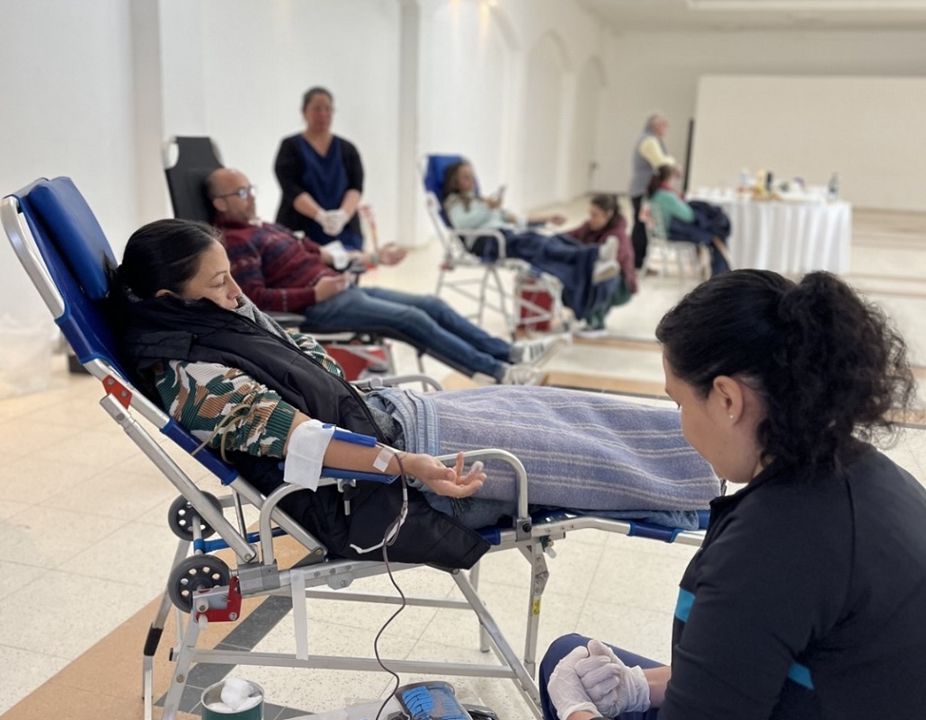 Importante participación en el marco de la campaña de donación de sangre