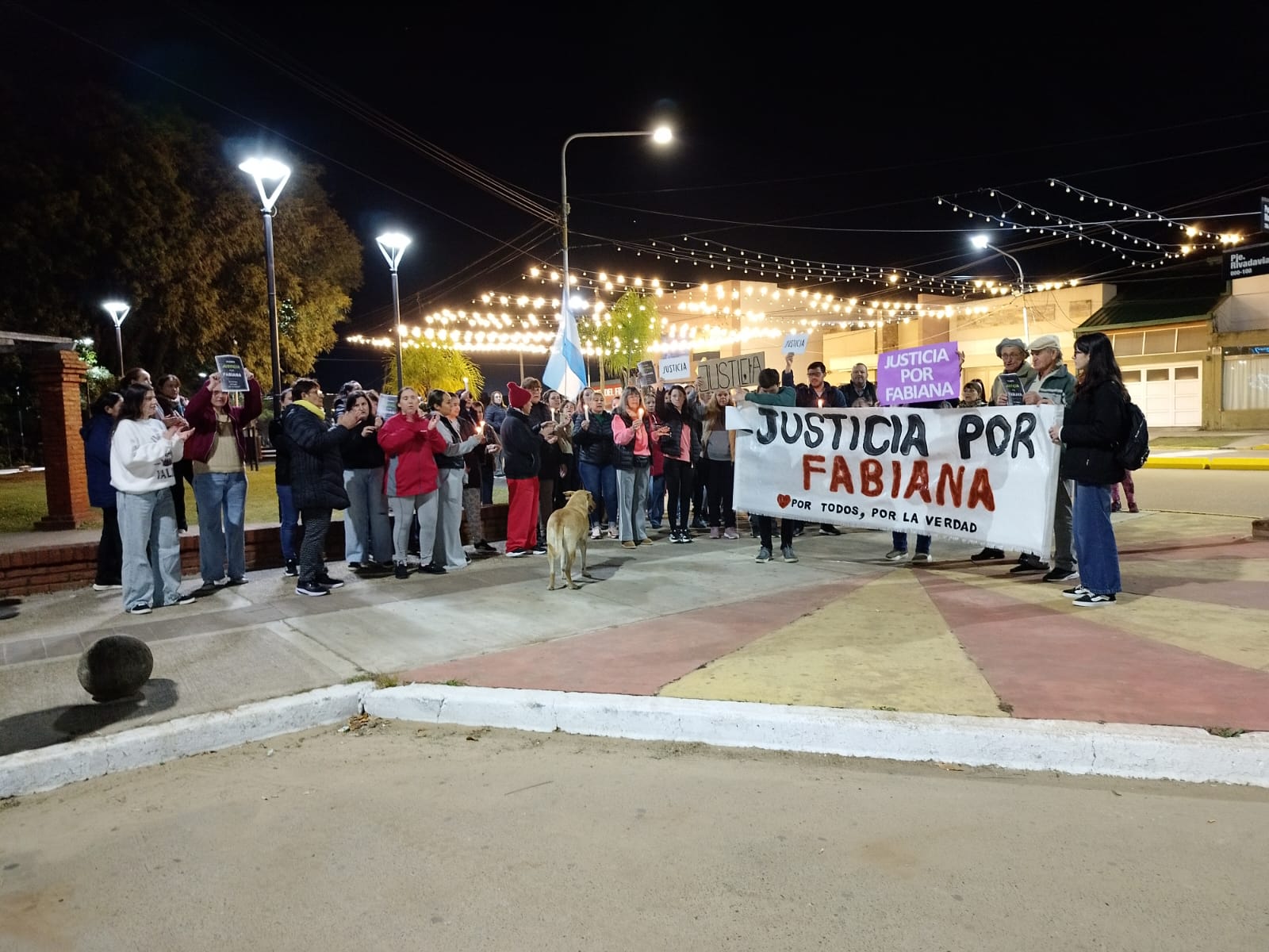 Vecinos y familiares marcharon en Mocoretá pidiendo justicia por Fabiana Smittarello