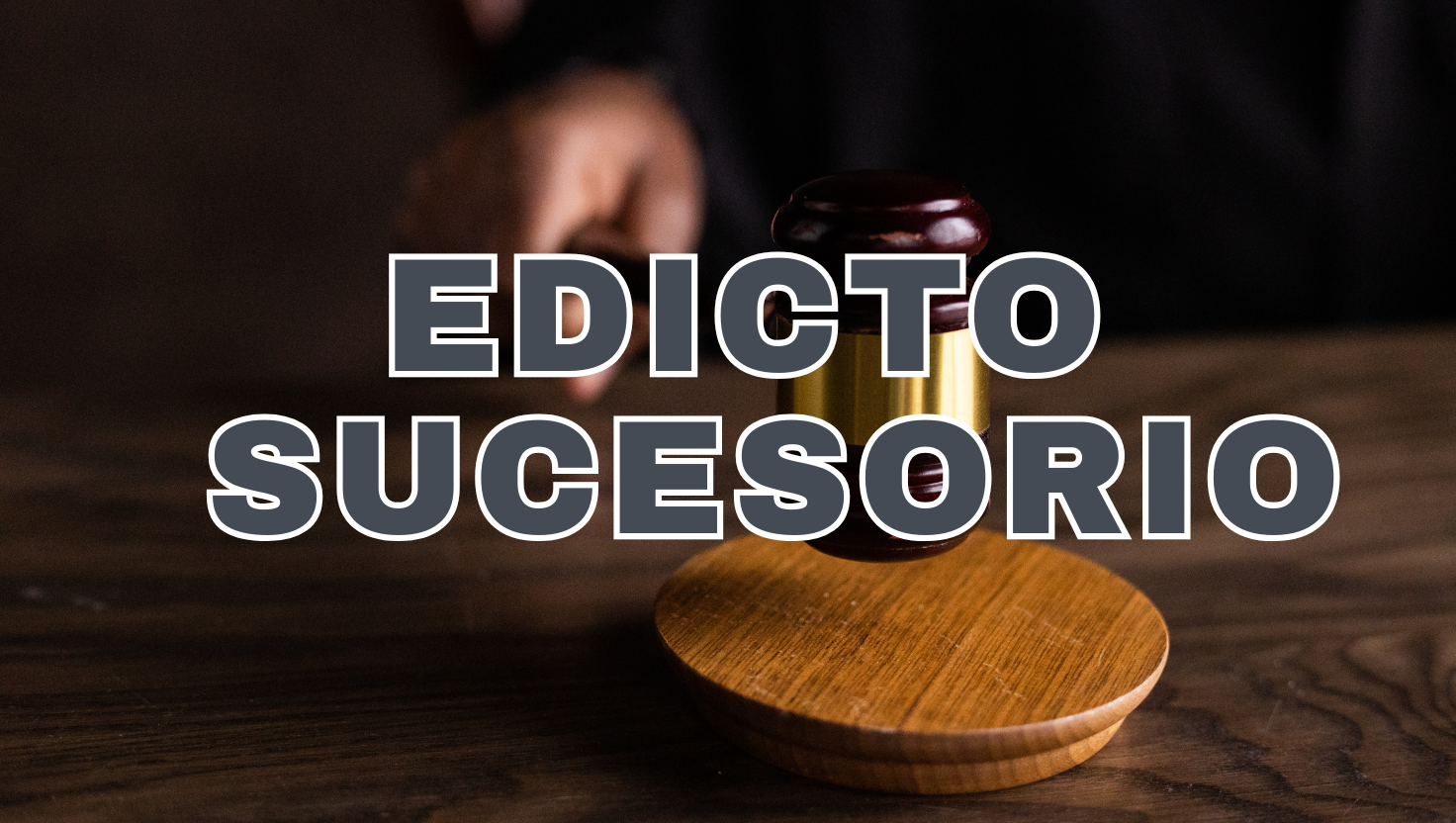 SOLICITUD DE PUBLICACIÓN EDICTO SUCESORIO