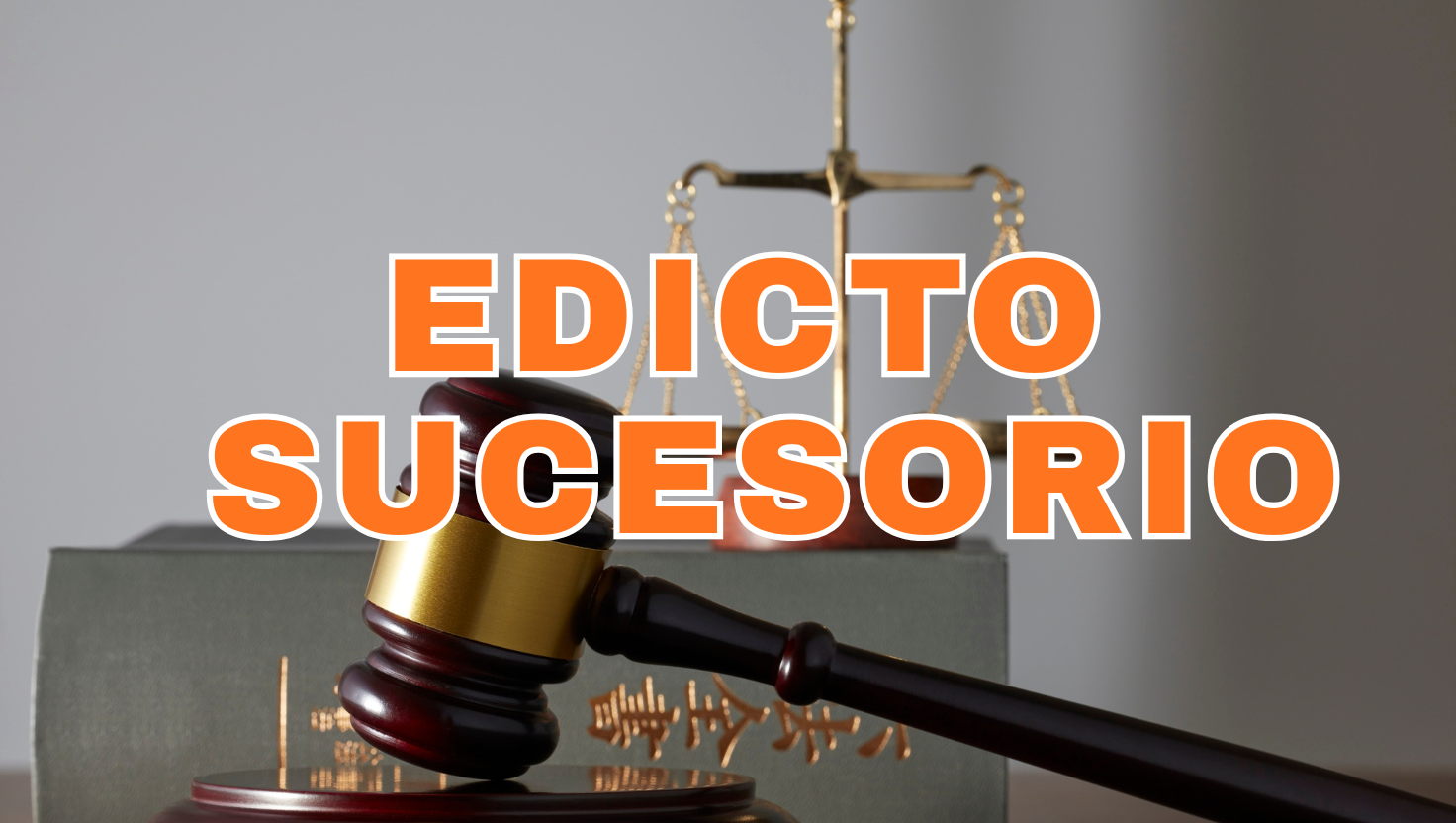 SOLICITUD DE PUBLICACIÓN EDICTO SUCESORIO