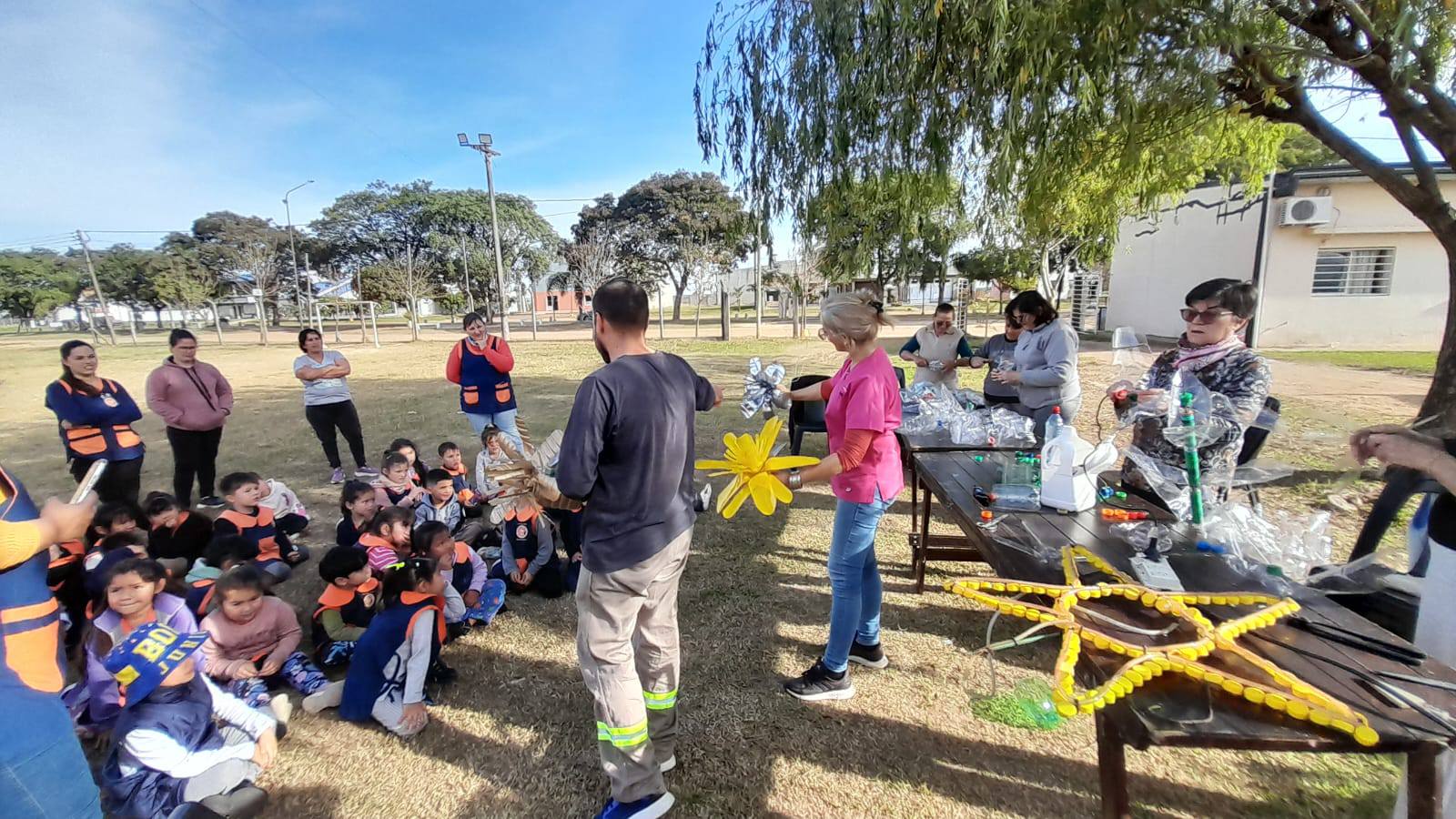 Grandes aprendizajes para pequeños protagonistas. Niños aprendieron sobre reciclado