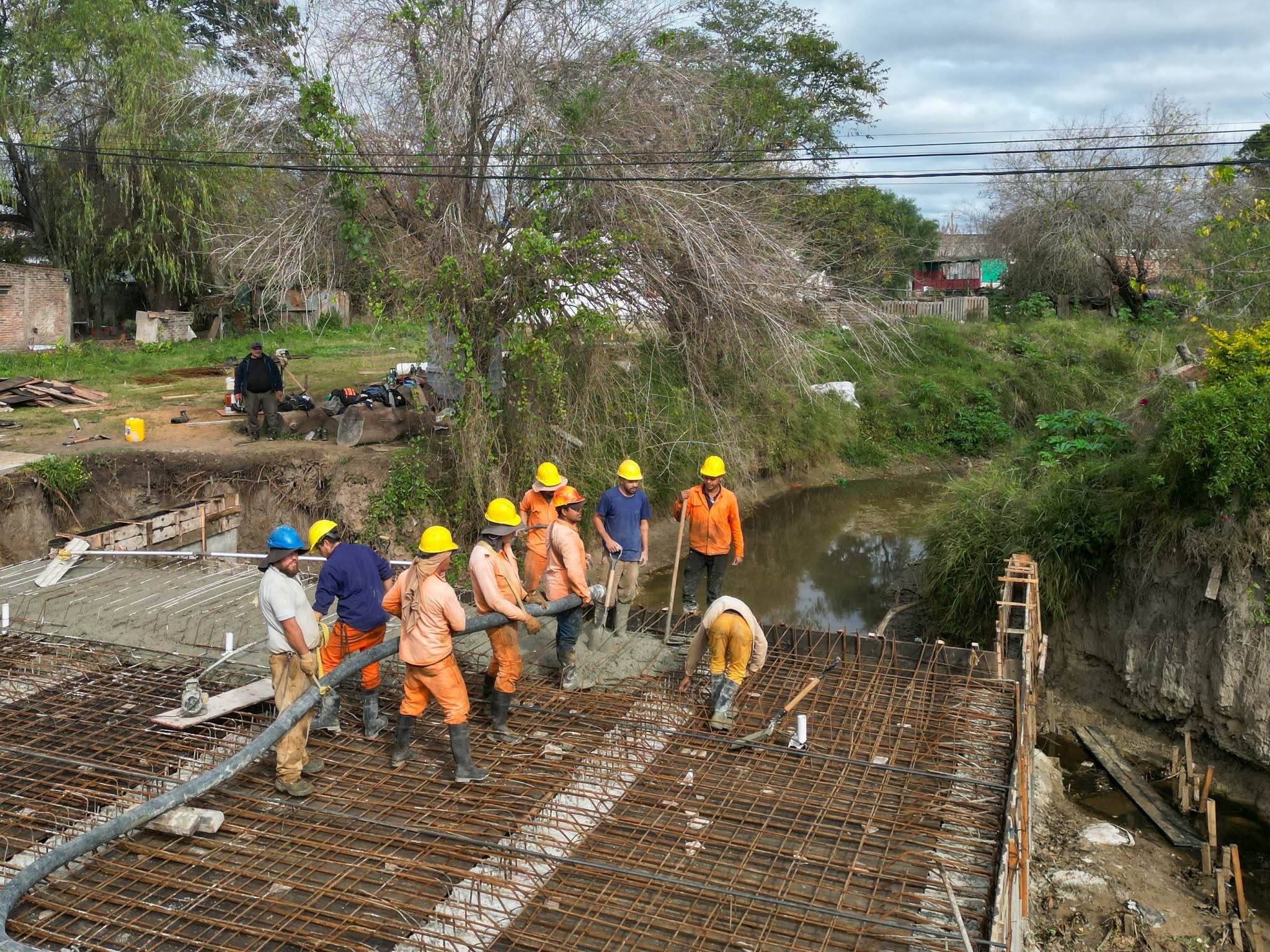 Avanzan los trabajos de construcción de la nueva alcantarilla en calle Dr. Planas