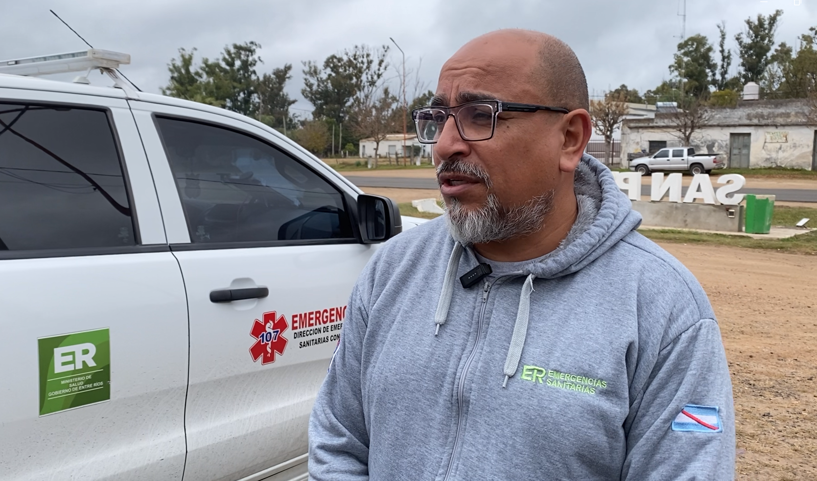 El director de Emergencia provincial visitó San Pedro: El Ministro nos pide que trabajemos con la comunidad, dijo