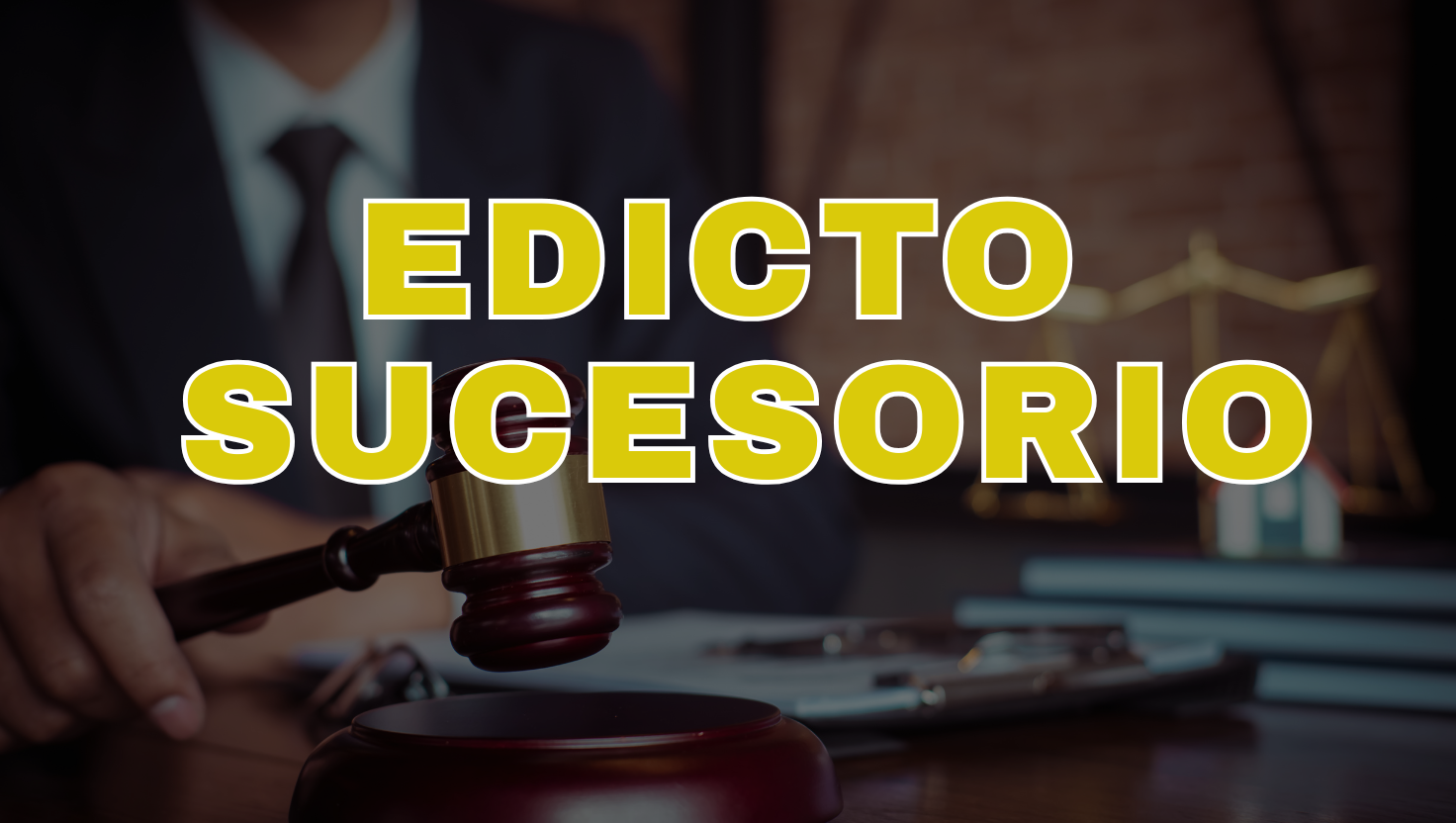 SOLICITUD DE PUBLICACIÓN EDICTO SUCESORIO