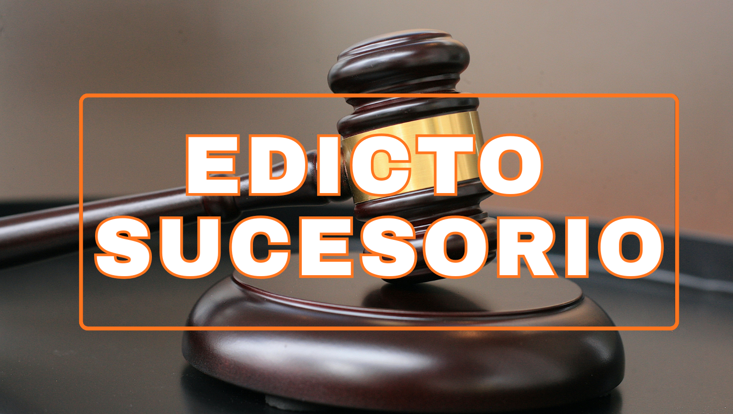 SOLICITUD DE PUBLICACIÓN EDICTO SUCESORIO