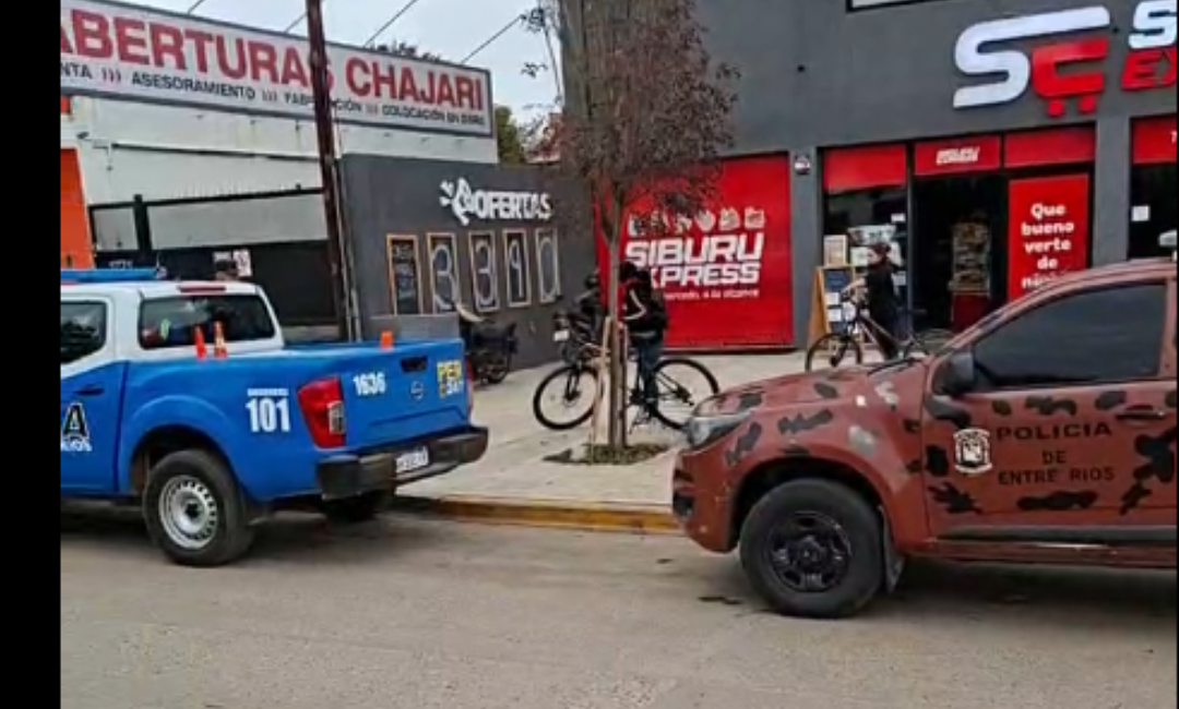 Chajarí: Lo descubrieron hurtando en un supermercado y terminó detenido
