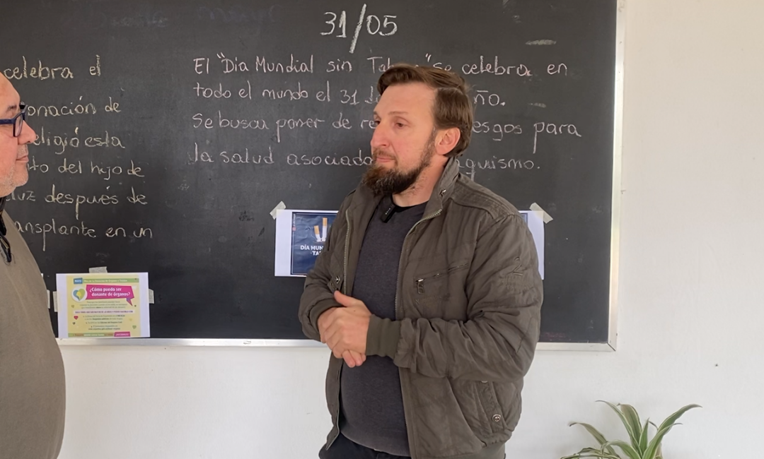 El deseo es que la escuela crezca y también su matrícula, dijo Diego Dalarda, director de la escuela Nº 1 de Santa Ana