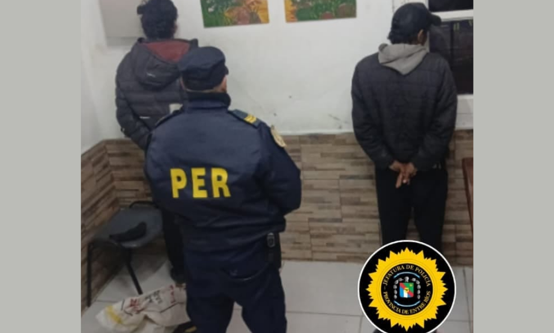 Intentó robar un cuchillo de un comercio y fue identificado junto a otro hombre en Chajarí