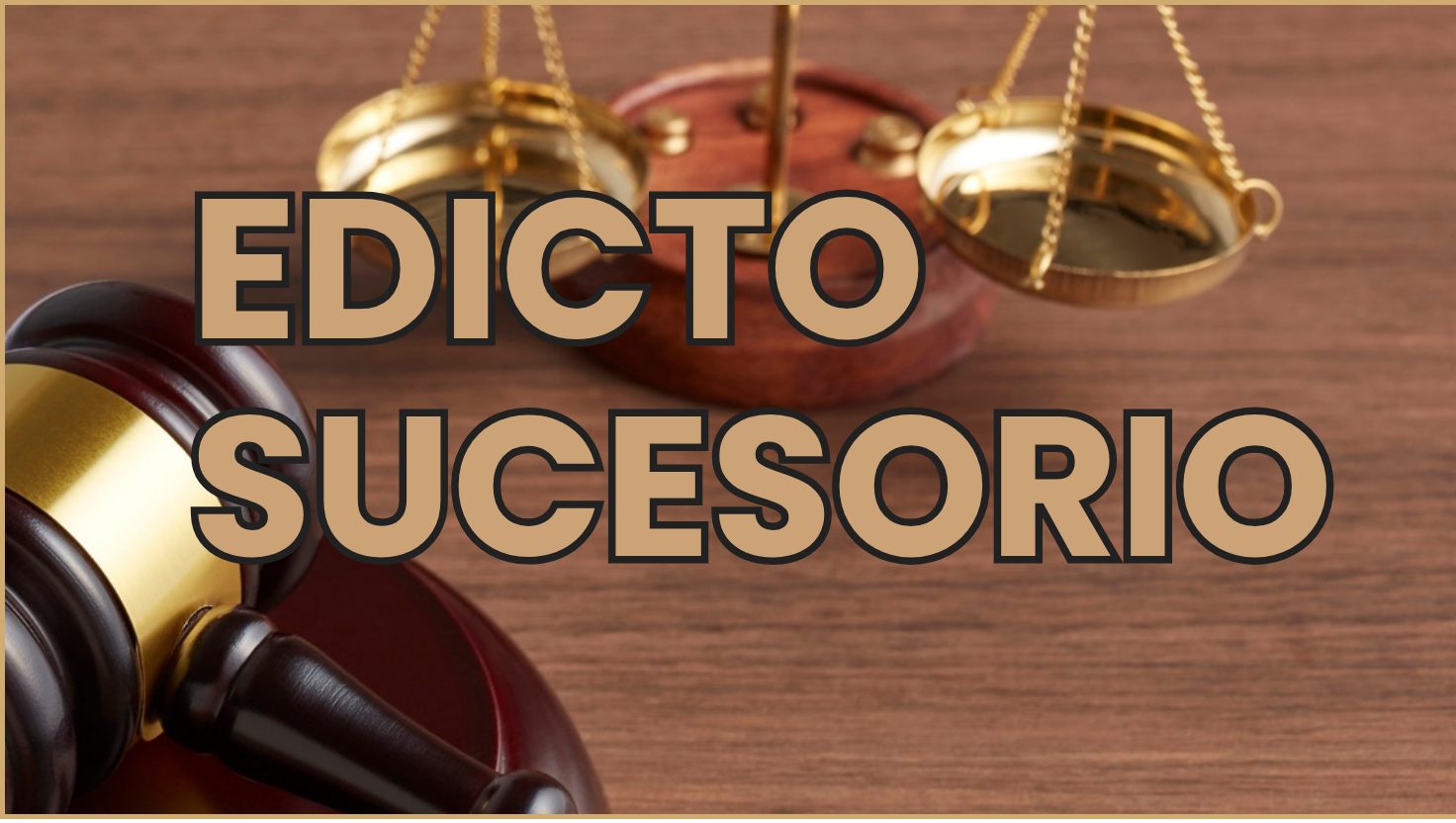 SOLICITUD DE PUBLICACIÓN EDICTO SUCESORIO